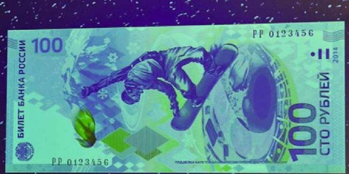 Ruská centrálna banka vydala špeciálnu edíciu bankoviek k ZOH v Soči