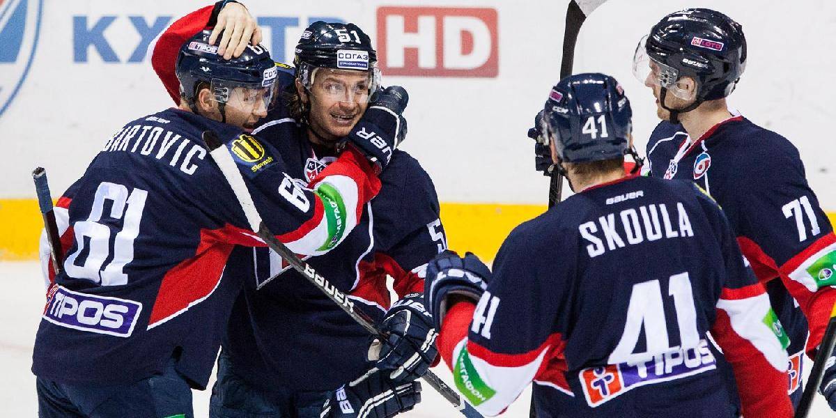 KHL: Slovan vydrel víťazstvo na ľade Atlantu Mytišči