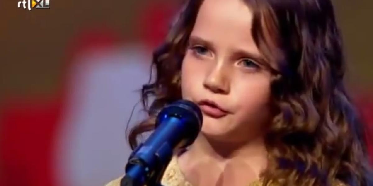 Jej spev chytí za srdce: Dievčatko (9) dojalo Holandsko v talentovej súťaži!