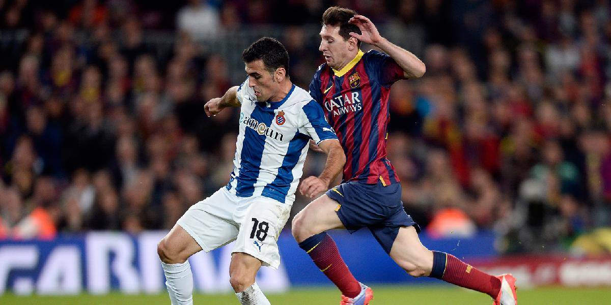 FC Barcelona - Espanyol 1:0, Messi v lige bez gólu už 4 zápasy v rade
