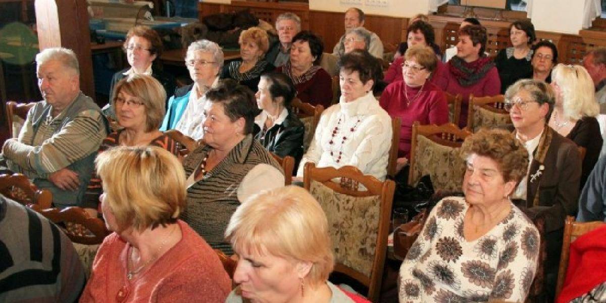 O vzdelávací program seniorov v Piešťanoch je mimoriadny záujem