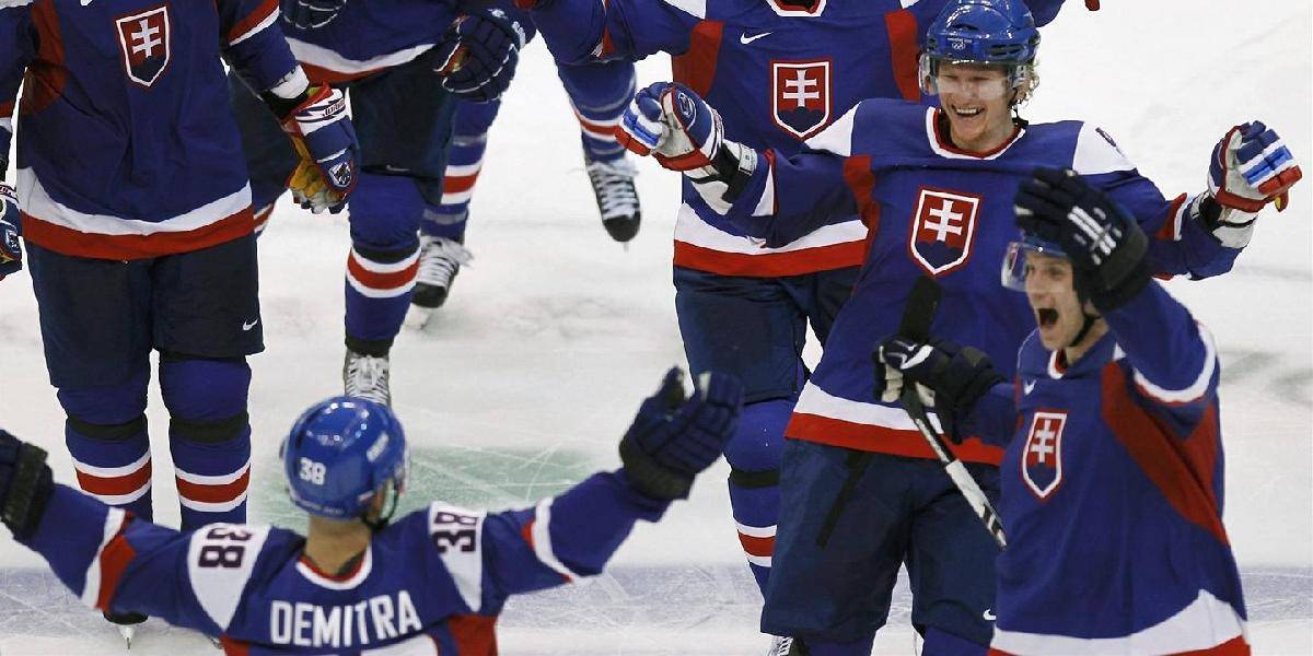 Slováci predstavia v utorok dresy pre olympijský turnaj