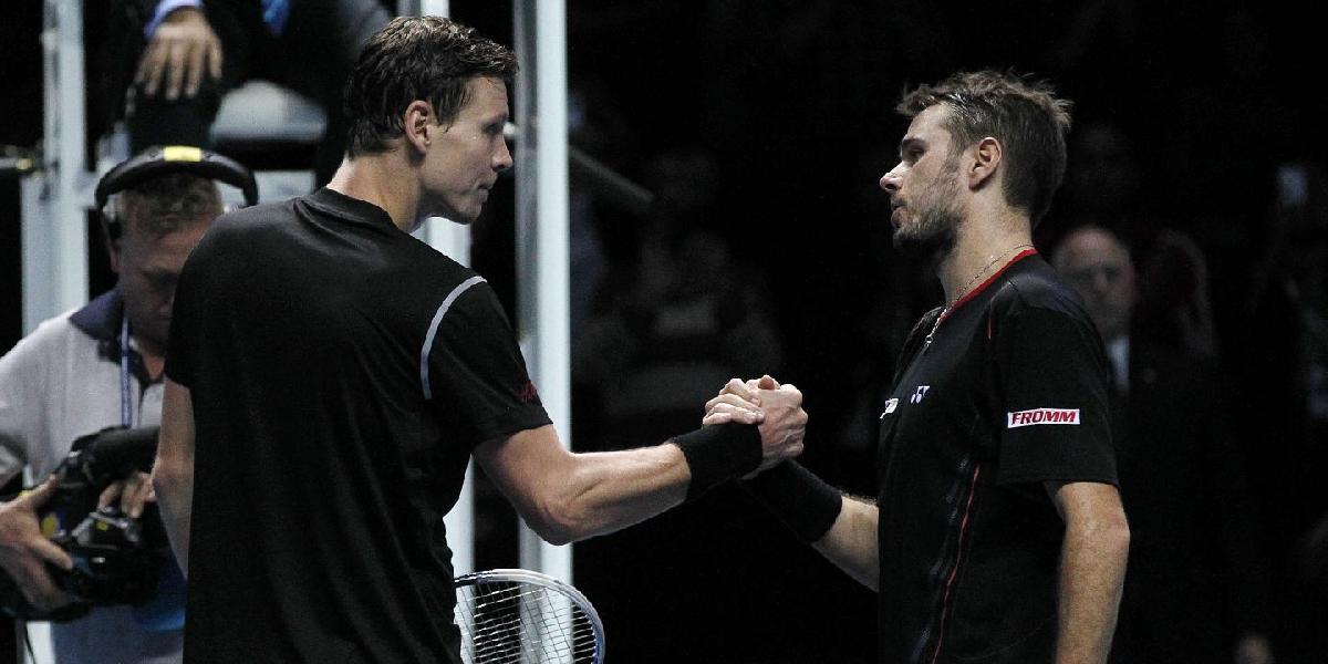 ATP World Tour Finals: Debutant Wawrinka zdolal Berdycha