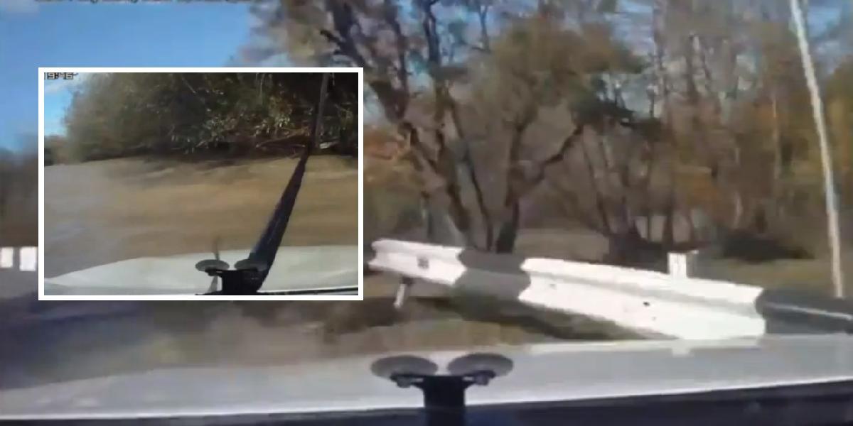 VIDEO S ľadovým pokojom: Rusi skončili s autom v rieke, rozprávali sa akoby nič!