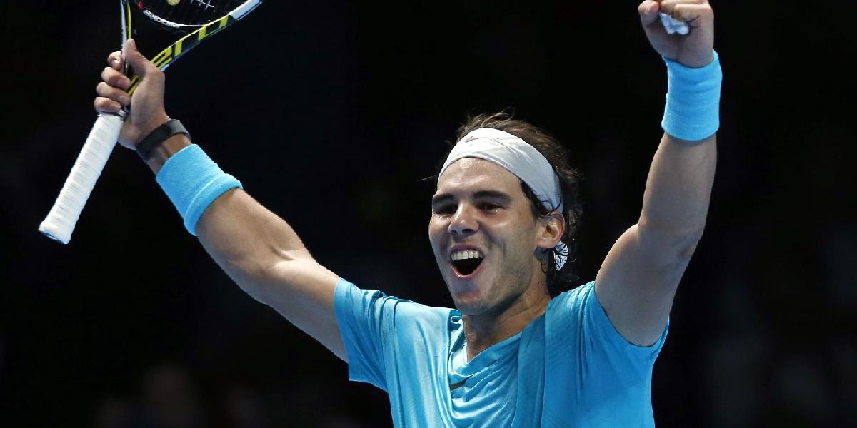 ATP World Tour Finals: Nadal postúpil do semifinále, rok zakončí ako jednotka