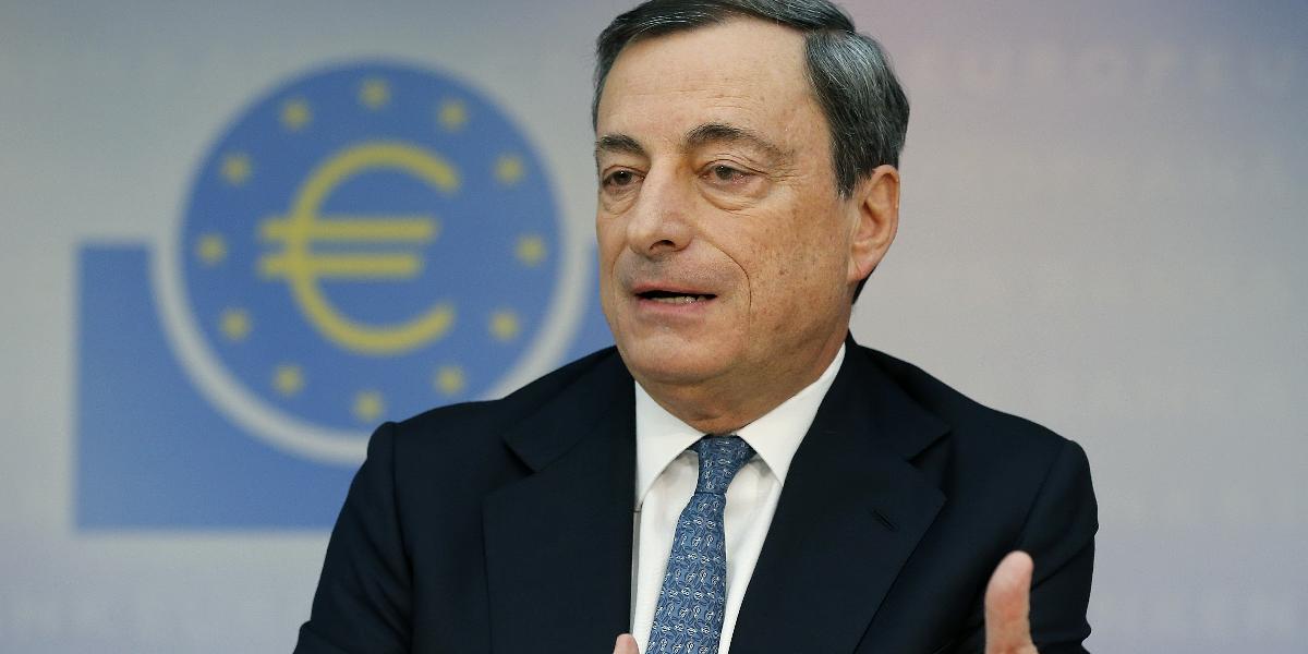 Šéf ECB Draghi: Eurozóna musí prekonať nerovnováhu