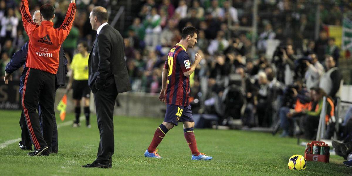 Messi bude Barcelone chýbať 6 až 8 týždňov