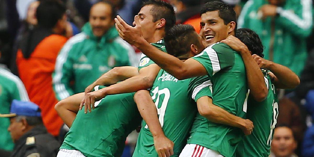 Mexiko si utvorilo dobrú pozíciu na postup na MS 2014