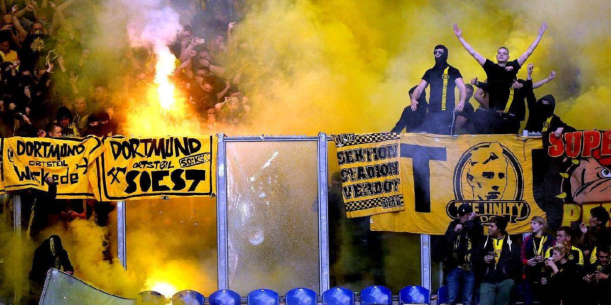 Za nacistický pozdrav nesmie na štadión Dortmundu do roku 2017