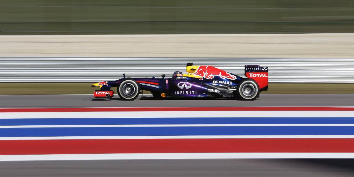 F1: V druhom tréningu pred VC USA už úradoval Red Bull