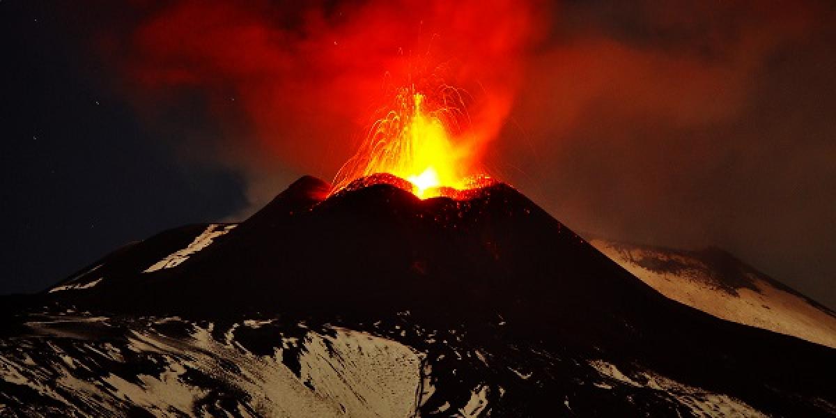 Sopka Etna sa prebudila k životu