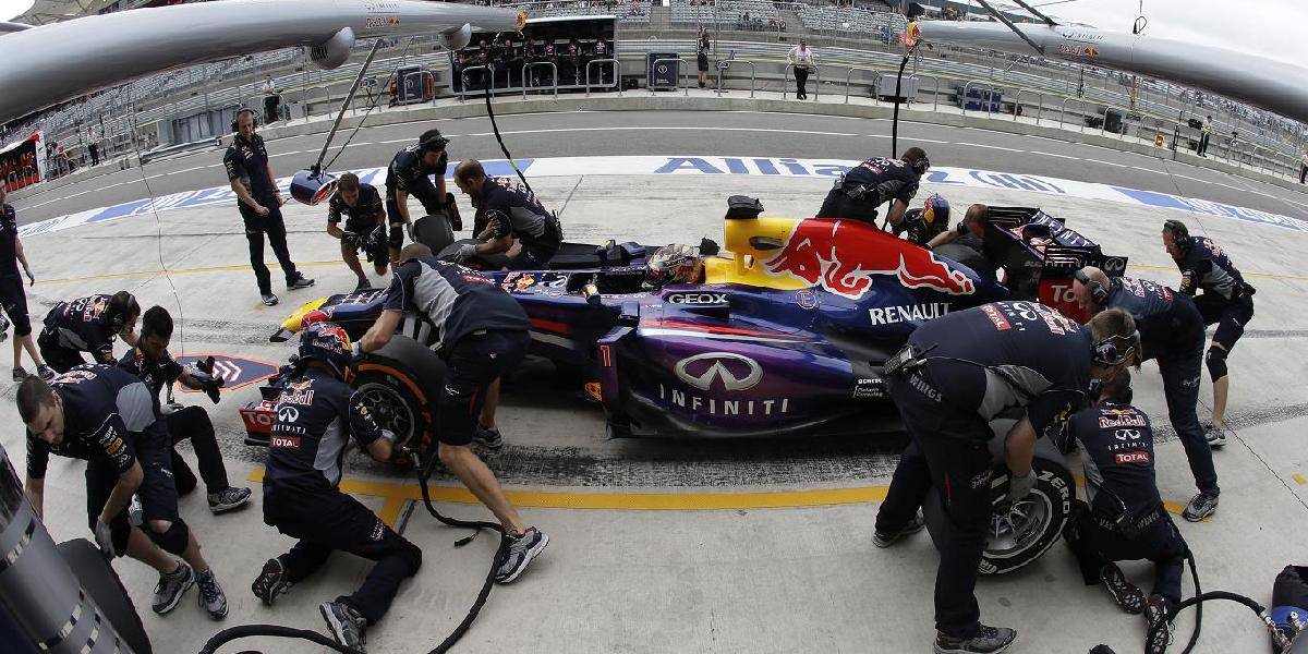 Mechanici Red Bullu zvládli výmenu pneumatík za rekordných 1,9 sekundy
