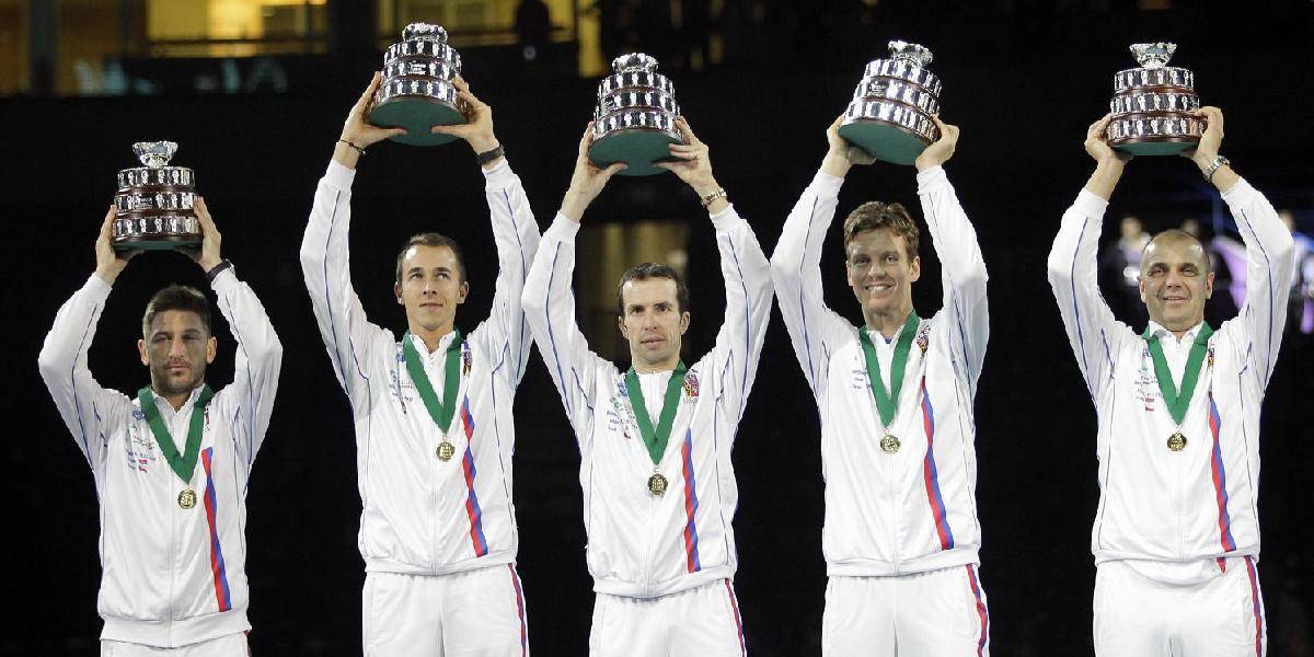 Davis Cup: Česko stále na čele renkingu krajín, Slovensko 36.