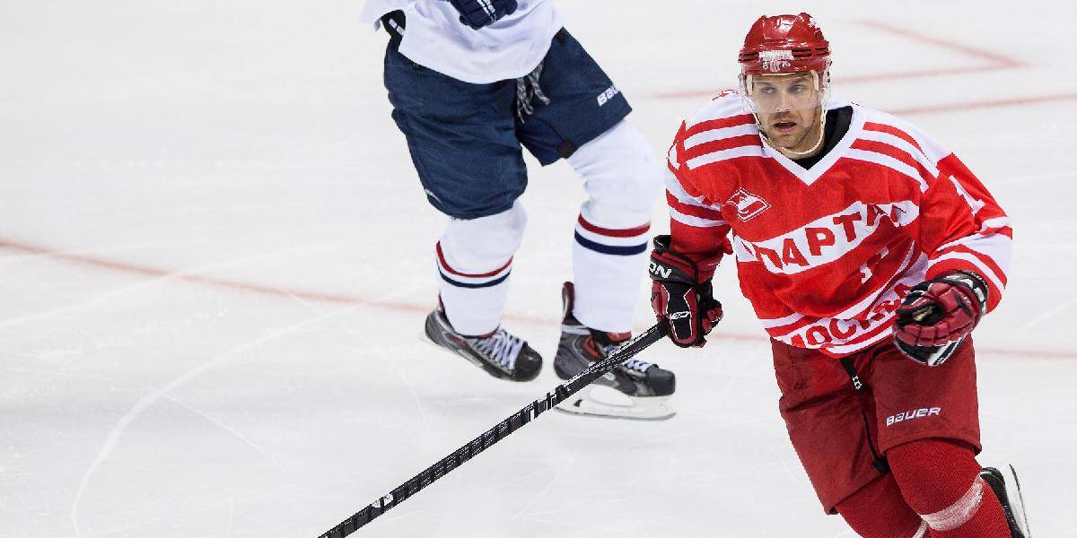 KHL: Špirkov gól Spartaku k bodom nepomohol, v Magnirogorsku prehral 2:3