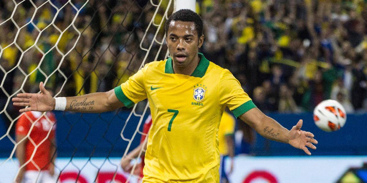 Robinho rozhodol o výhre Brazílie nad Čile