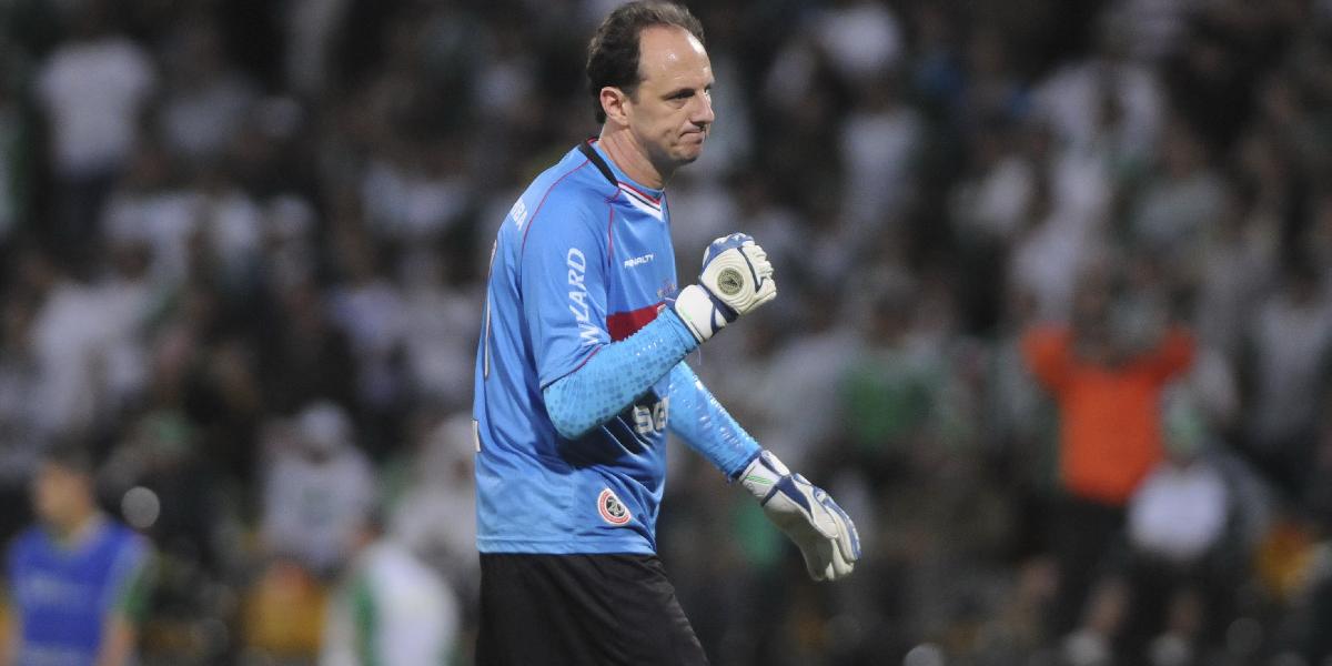 Brankár Rogerio Ceni vyrovnal Pelého rekord