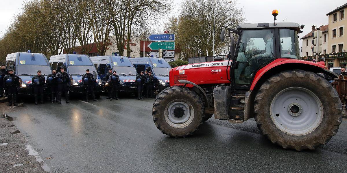 Cestné blokády francúzskych farmárov viedli k smrteľnej nehode