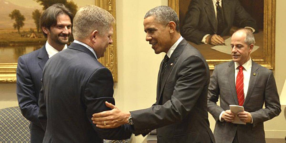 Premiéra Roberta Fica prijal v Bielom dome americký prezident Barack Obama