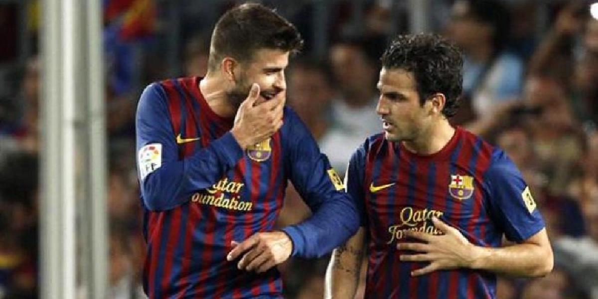 Fábregas a Piqué pripravení pomôcť Barcelone proti Granade