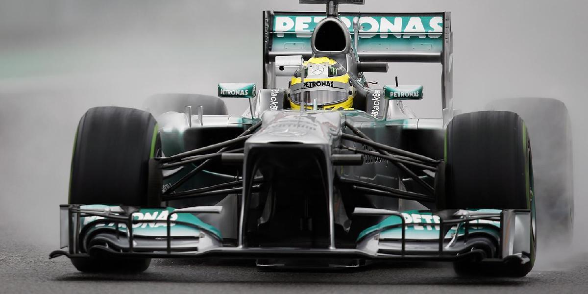 Rosberg najrýchlejší aj v druhom voľnom tréningu pred VC Brazílie