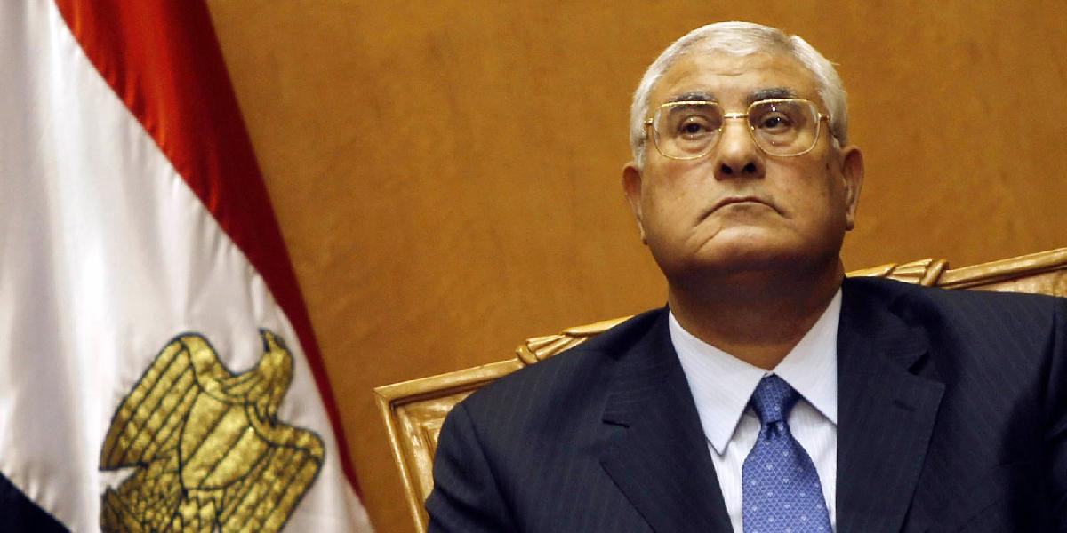 Dočasný egyptský prezident podpísal kontroverzný zákon o demonštráciách