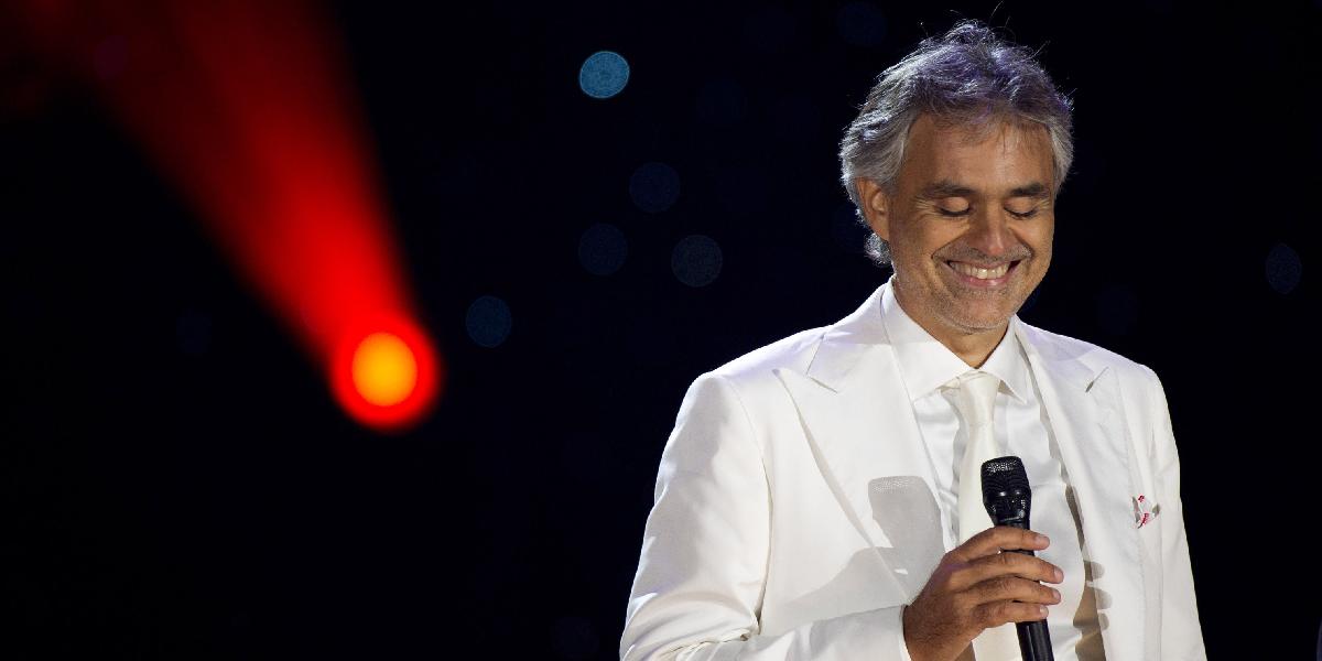 Andrea Bocelli bude v Bratislave používať špeciálny mikrofón