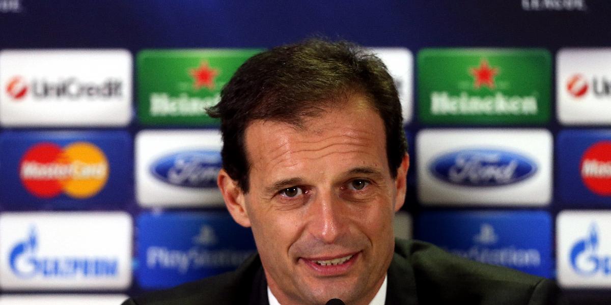 Allegri je pod tlakom, oneskorený príchod hráčov na tréning dementoval