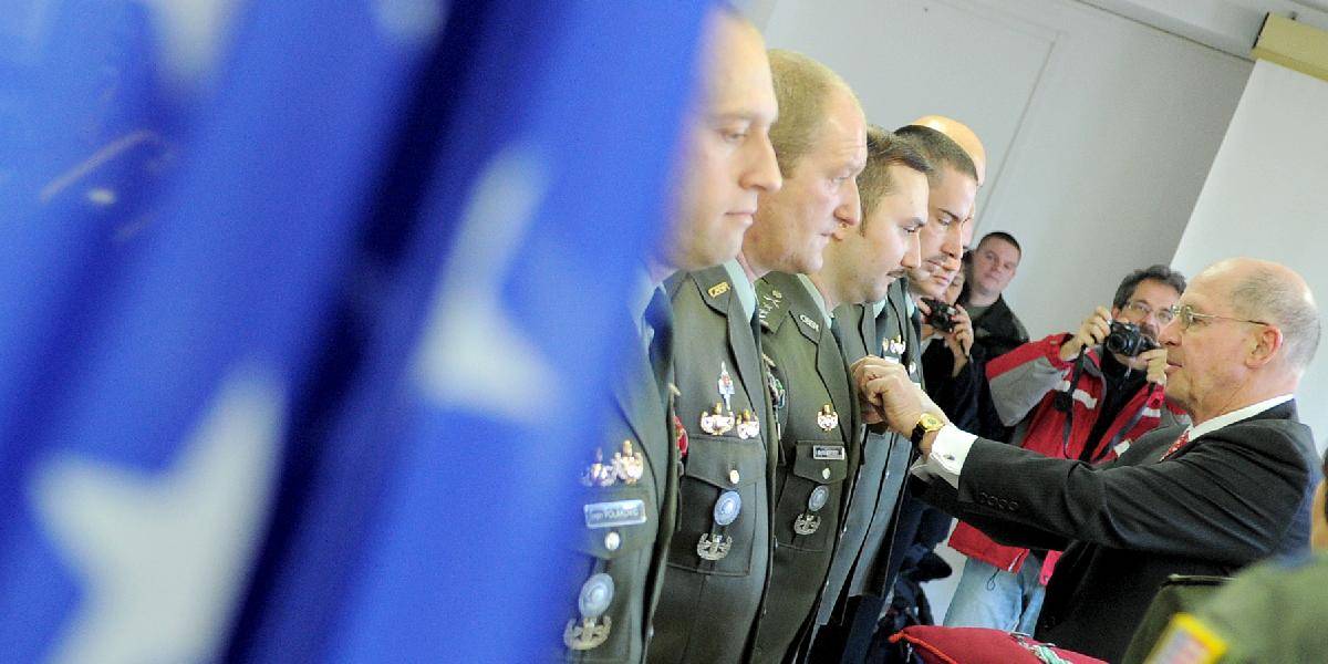 Ministerstvo obrany USA ocenilo slovenských vojakov