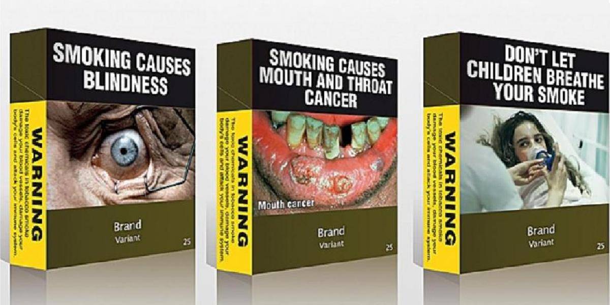 Veľká Británia zvažuje jednotný obal pre cigarety