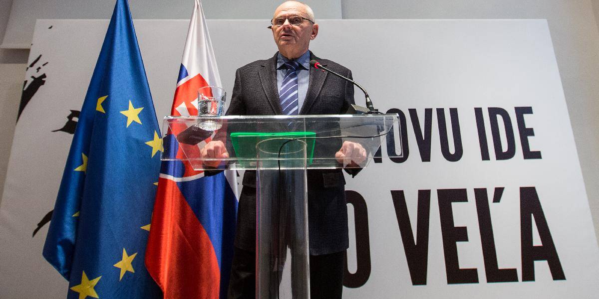 Kňažko oficiálne oznámil kanidatúru na post prezidenta