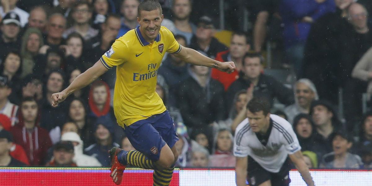 Podolski po troch mesiacoch opäť na tréningu Arsenalu