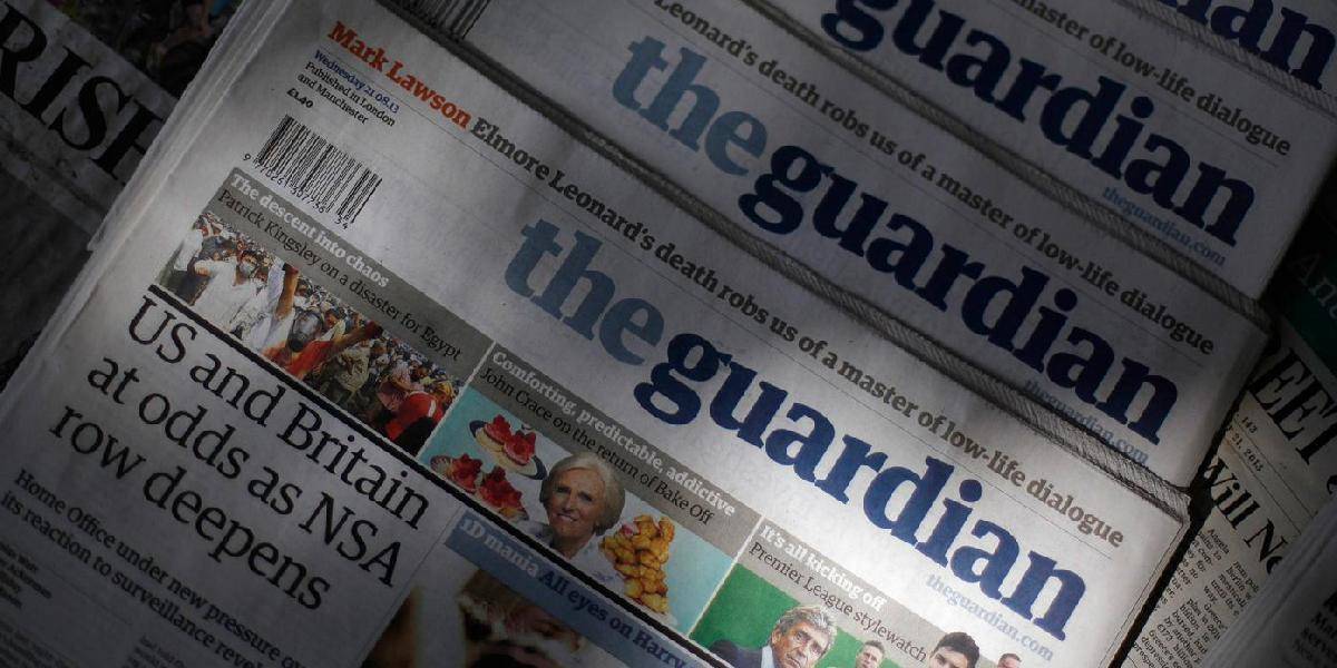 The Guardian zverejnil iba jedno percento informácii od Snowdena