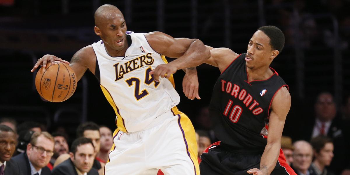NBA: Bryant sa vrátil 9 bodmi, Lakers prehrali s Torontom