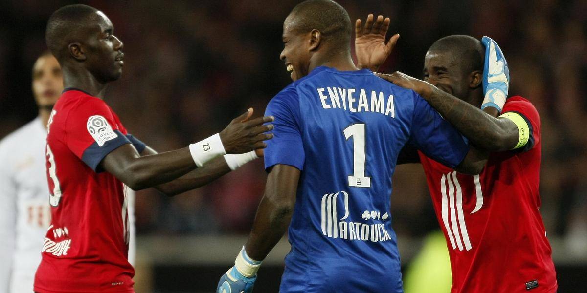 Brankár Lille Enyeama neprekoná rekord, inkasoval po 1062 minútach