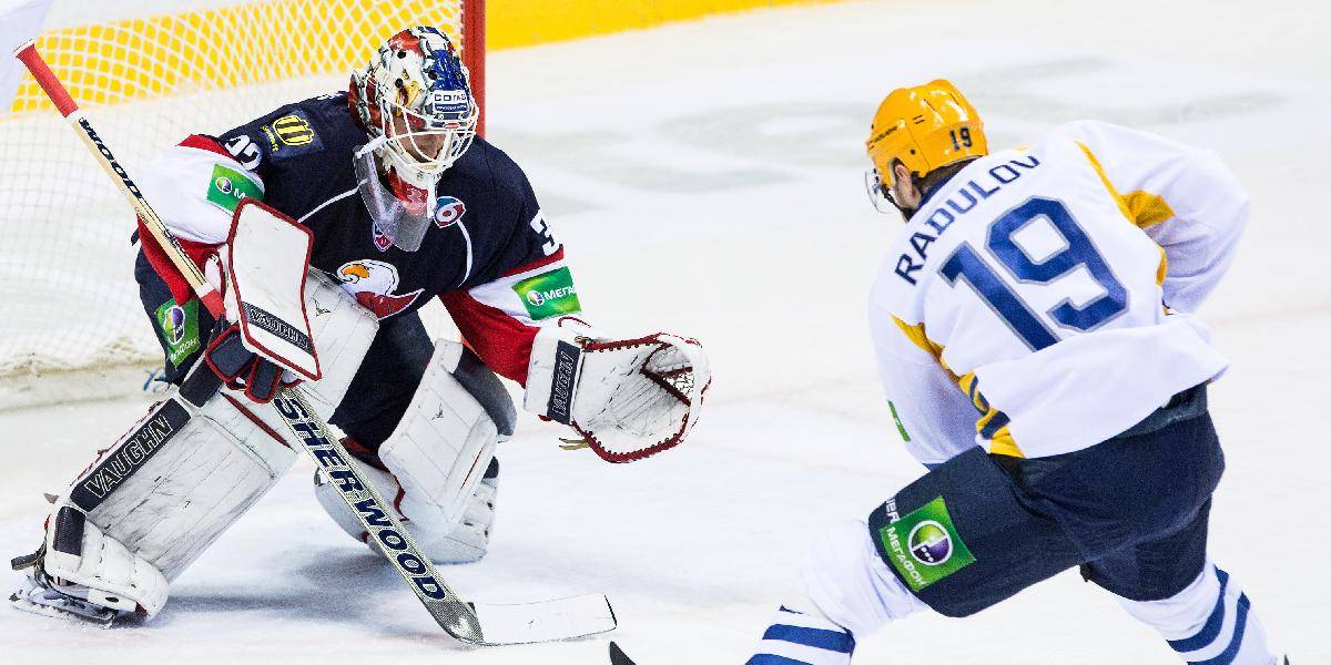 KHL: Slovanisti prehrali s Atlantom Mytišči 1:2 po samostatných nájazdoch