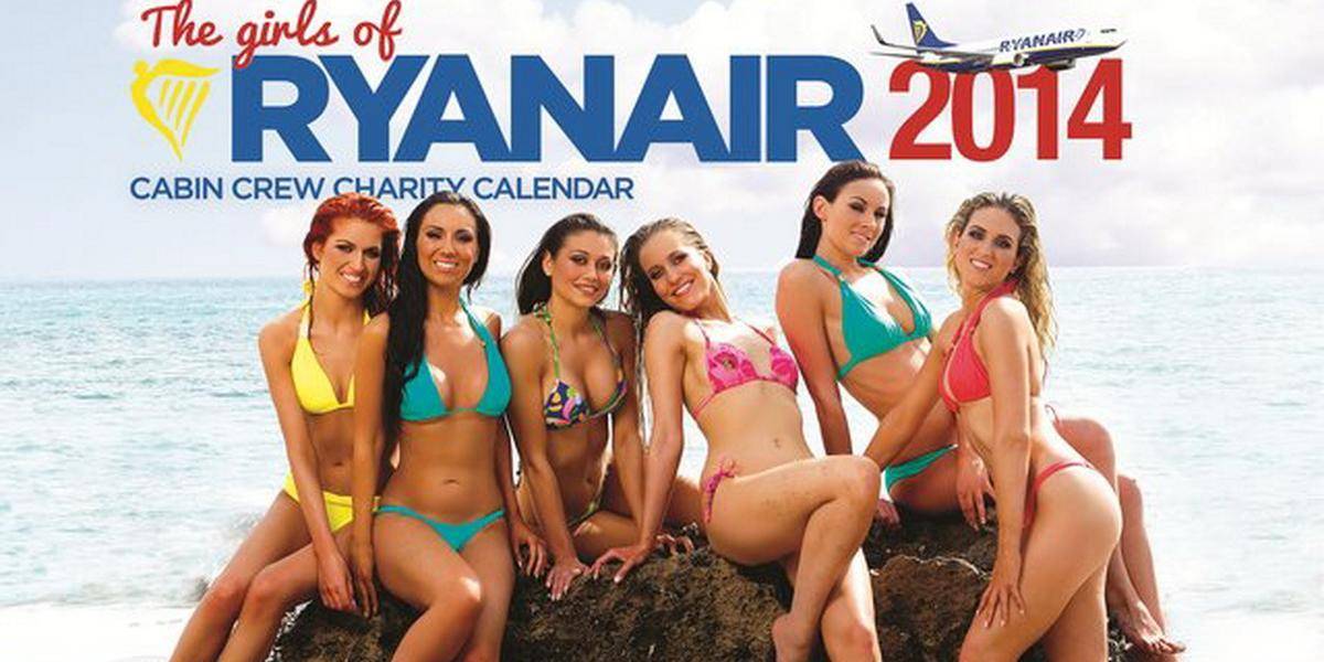 Španielsky zakázal sexi kalendár letušiek Ryanairu v plavkách