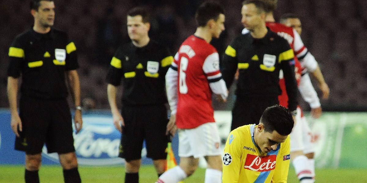 LM: Neapol zdolal Arsenal, no nepostúpil do osemfinále