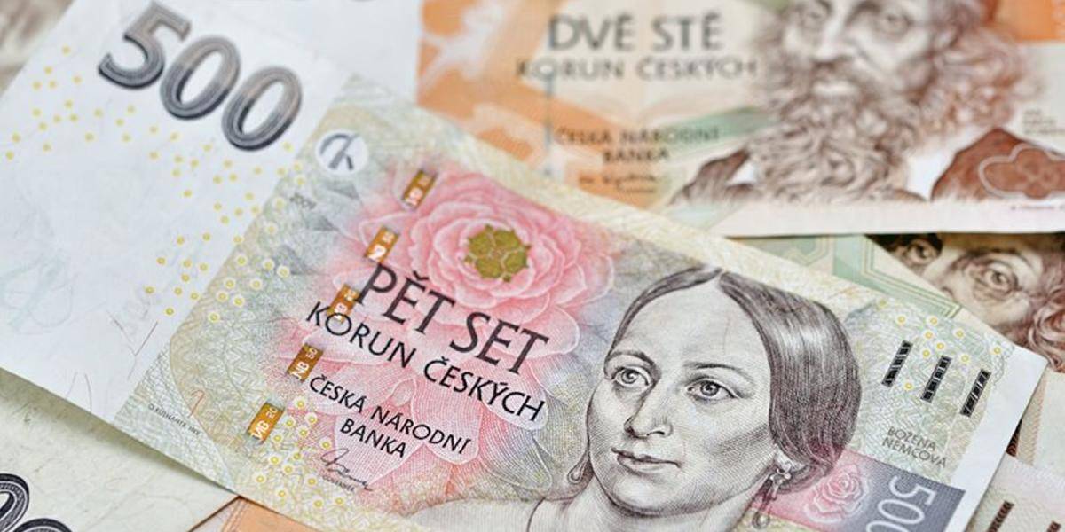 Česká koruna je najslabšia za vyše 4,5 roka