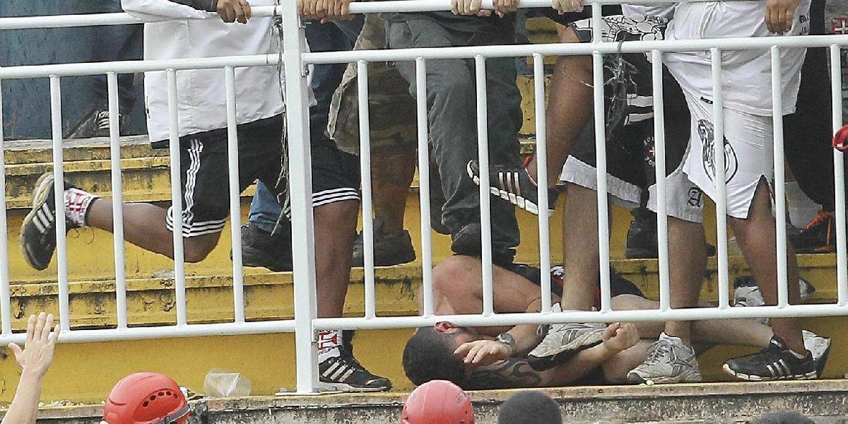 Za násilnosti fanúšikov hrozí klubom v Brazílii odobratie bodov