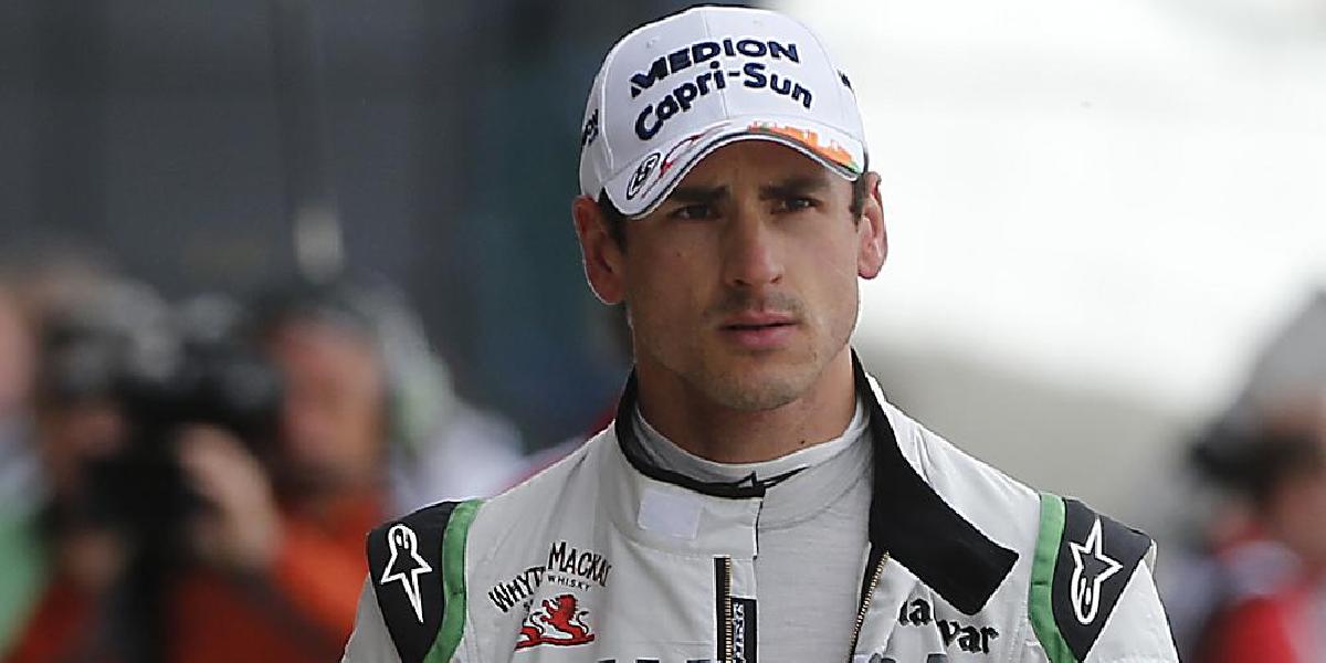 F1: Nemec Sutil bude jazdiť v tíme Sauber