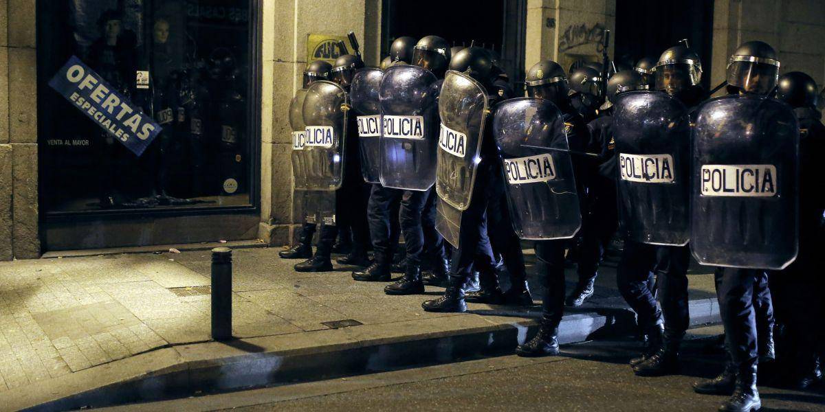 Protesty v Madride skončili zrážkami s políciou