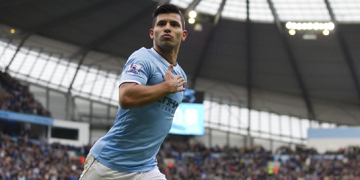 Agüero môže Manchestru City chýbať až šesť týždňov