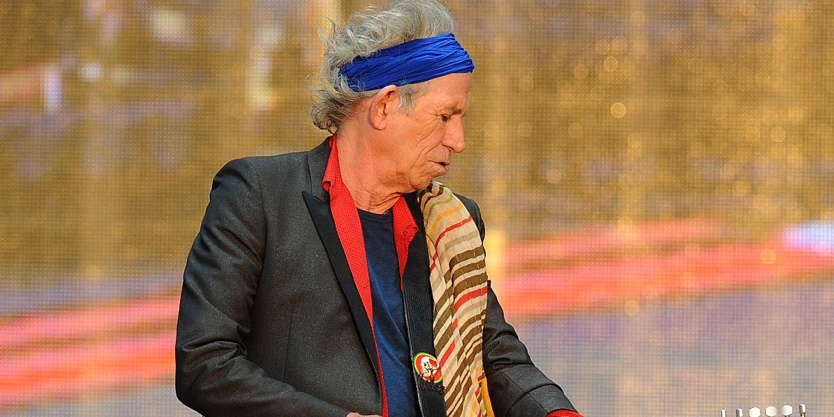 Gitarista Keith Richards dnes oslávi 70. narodeniny