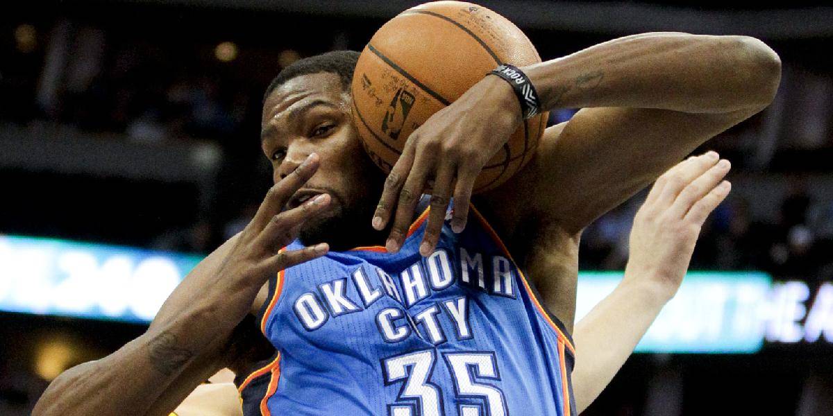 NBA: Durant exceloval, Oklahoma vyrovnala klubový rekord