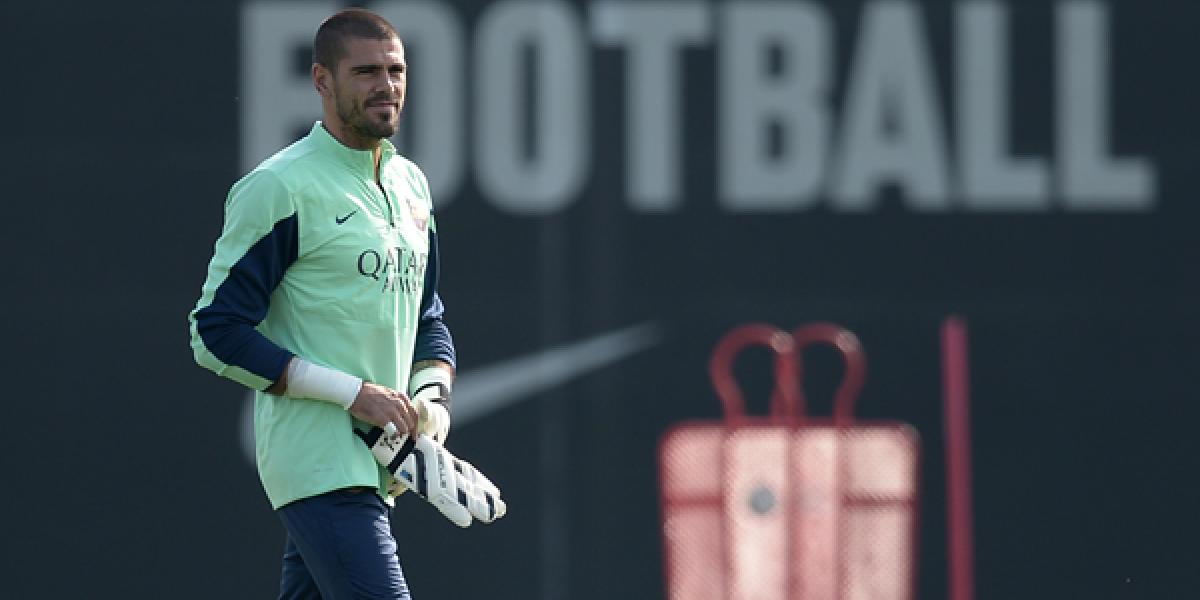 Víctor Valdés k dispozícii Barcelone už začiatkom roka