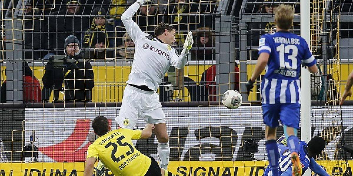 Pekaríkova Hertha Berlín senzačne porazila Borussiu Dortmund 