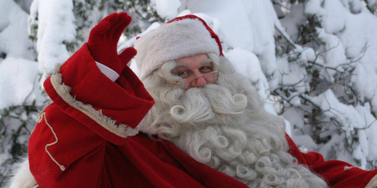 Fínov navštevuje krajan Santa Claus 24. decembra