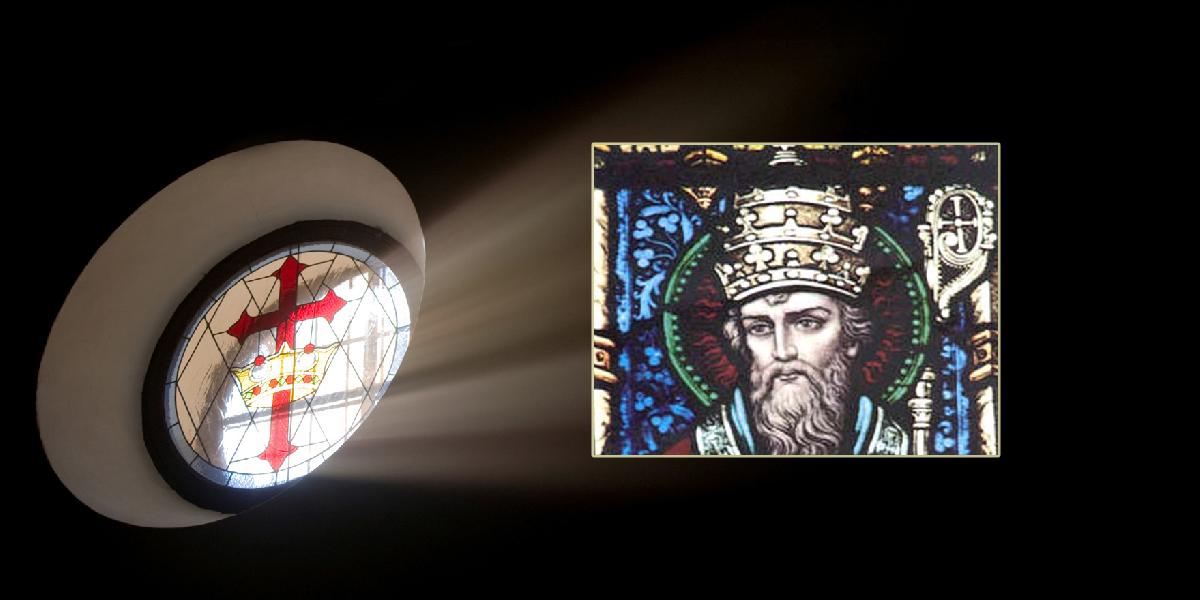 Svätý Silvester bol prvým pápežom po uznaní kresťanstva