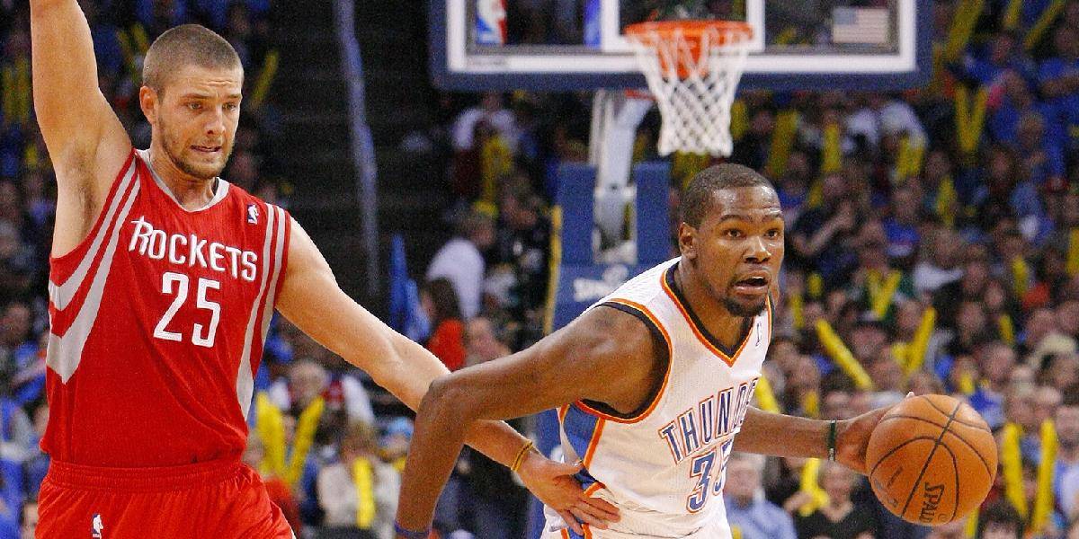 NBA: Rekordná séria Oklahomy (25:5), presná ruka Kevina Duranta