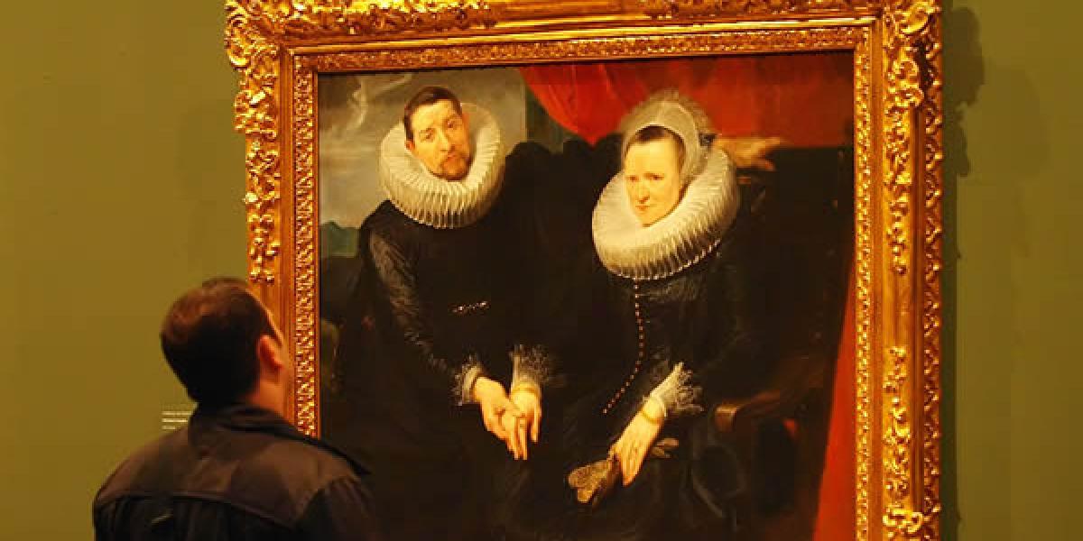 V televízii objavili neznámy obraz Anthonyho Van Dycka